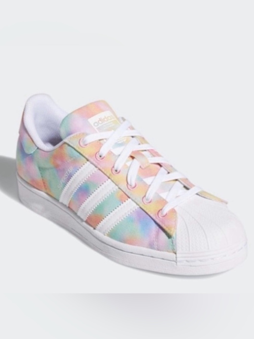 EUC- RARE Limited Edition Adidas Tie Dye Superstar